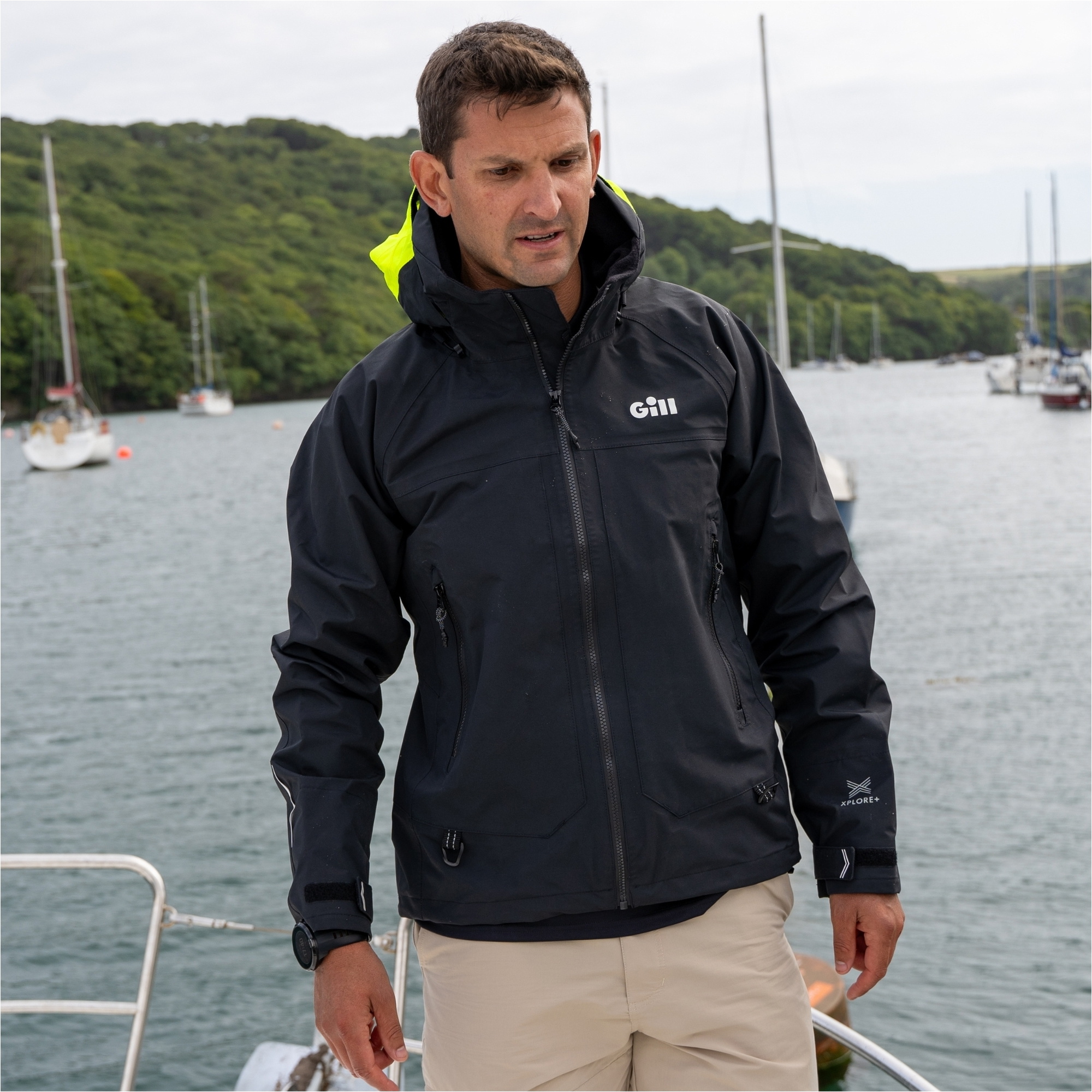 2026 Gill Unisex Verso Inshore Racing Jacket V101J - Black